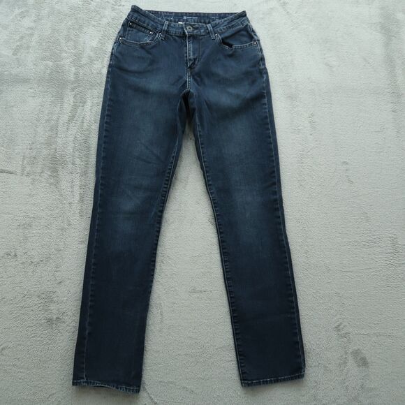 Levi's Jeans Womens Size 29 (26x30.5 Actual) Blue Mid-Rise Slim Demi Curve Denim - Picture 1 of 15